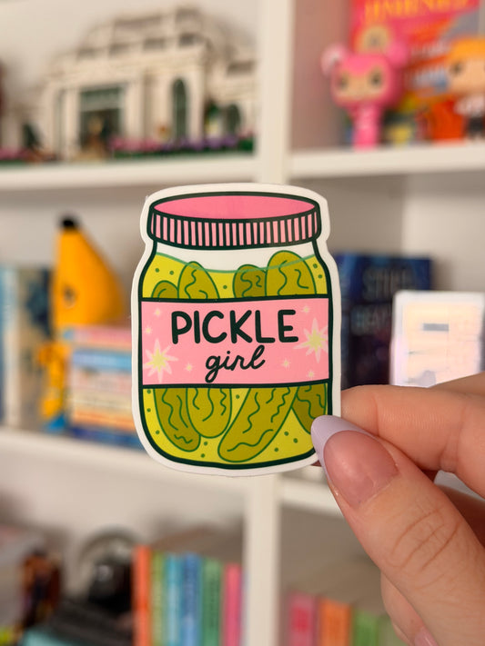 Pickle Girl Sticker
