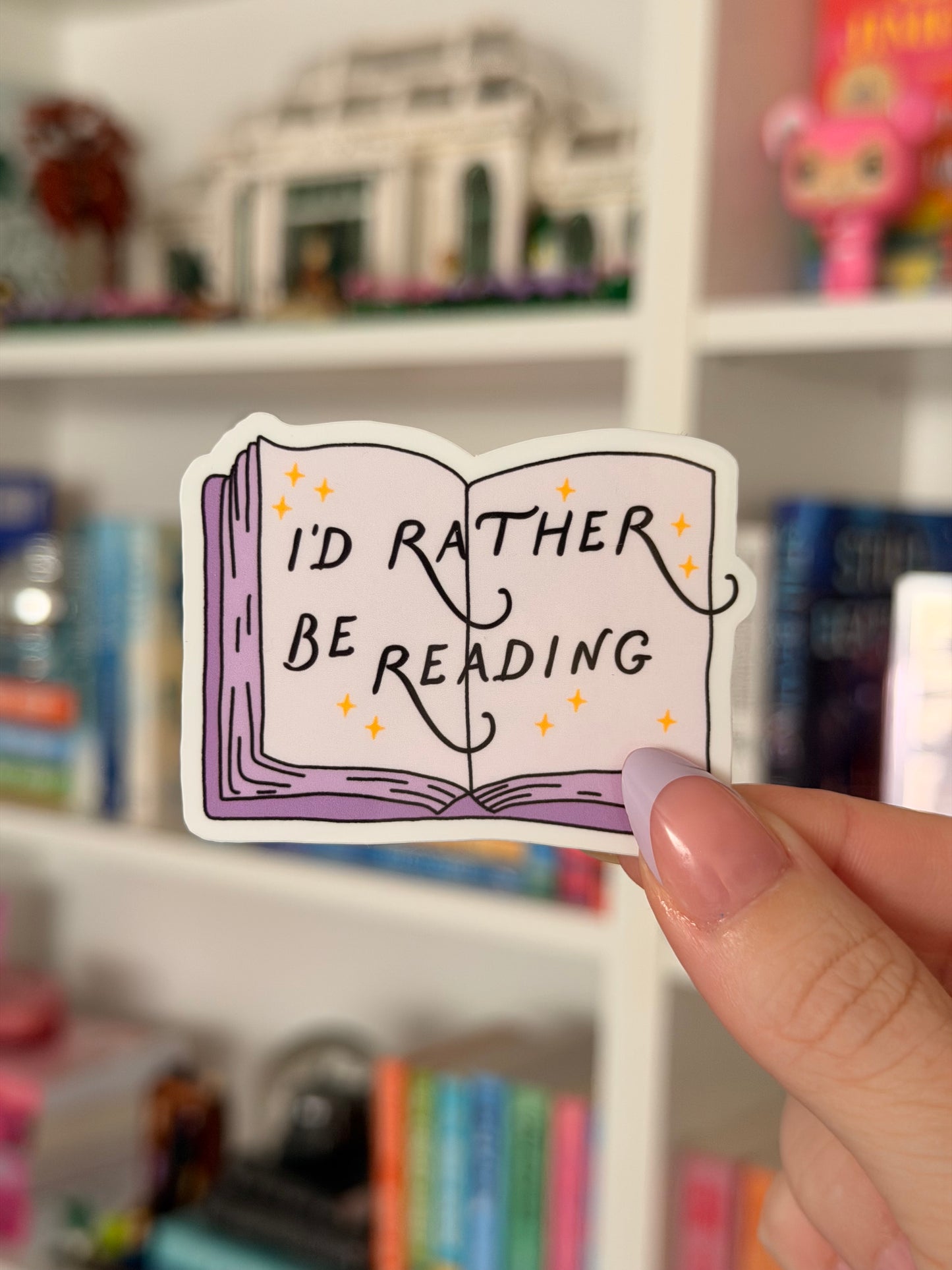 Book Sticker Pack (4 Stickers)