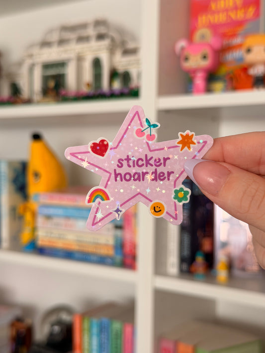 Sticker Hoarder Sticker