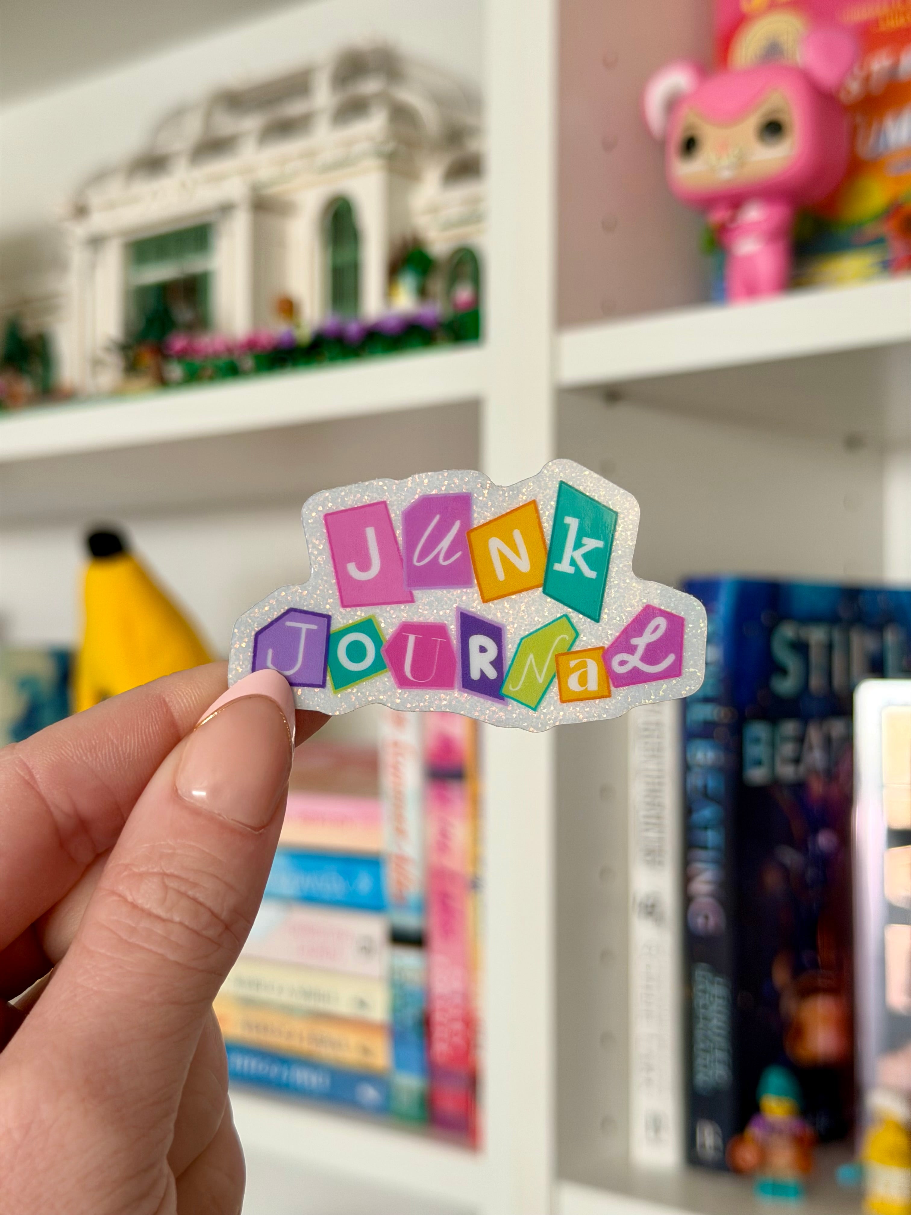 Sparkly Junk Journal Sticker