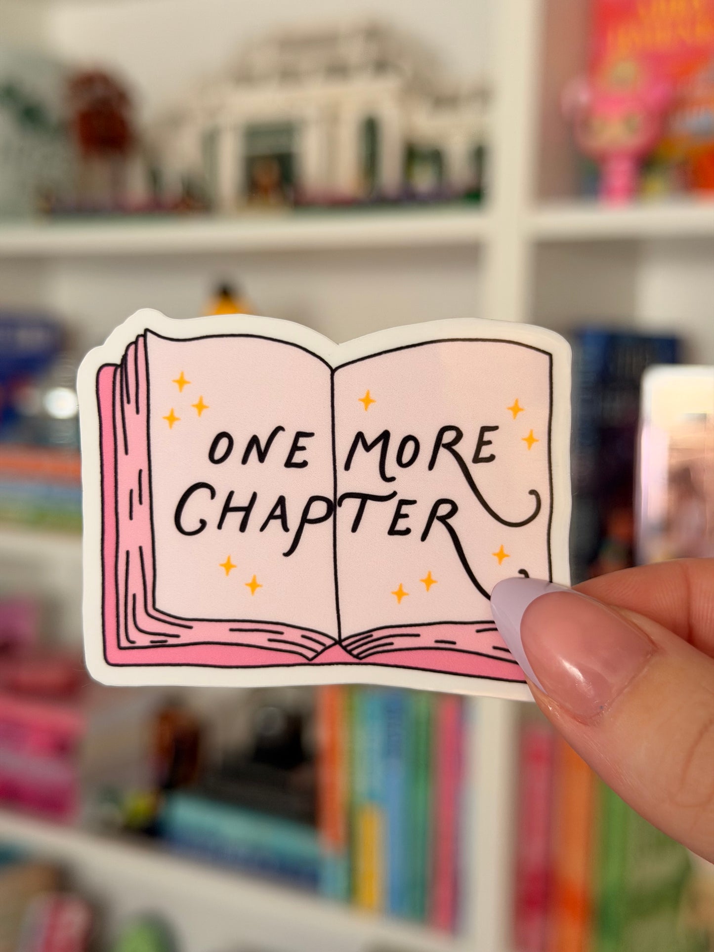 Book Sticker Pack (4 Stickers)