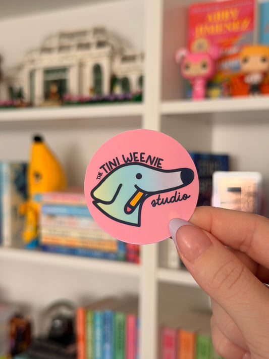 Tini Weenie Studio Sticker