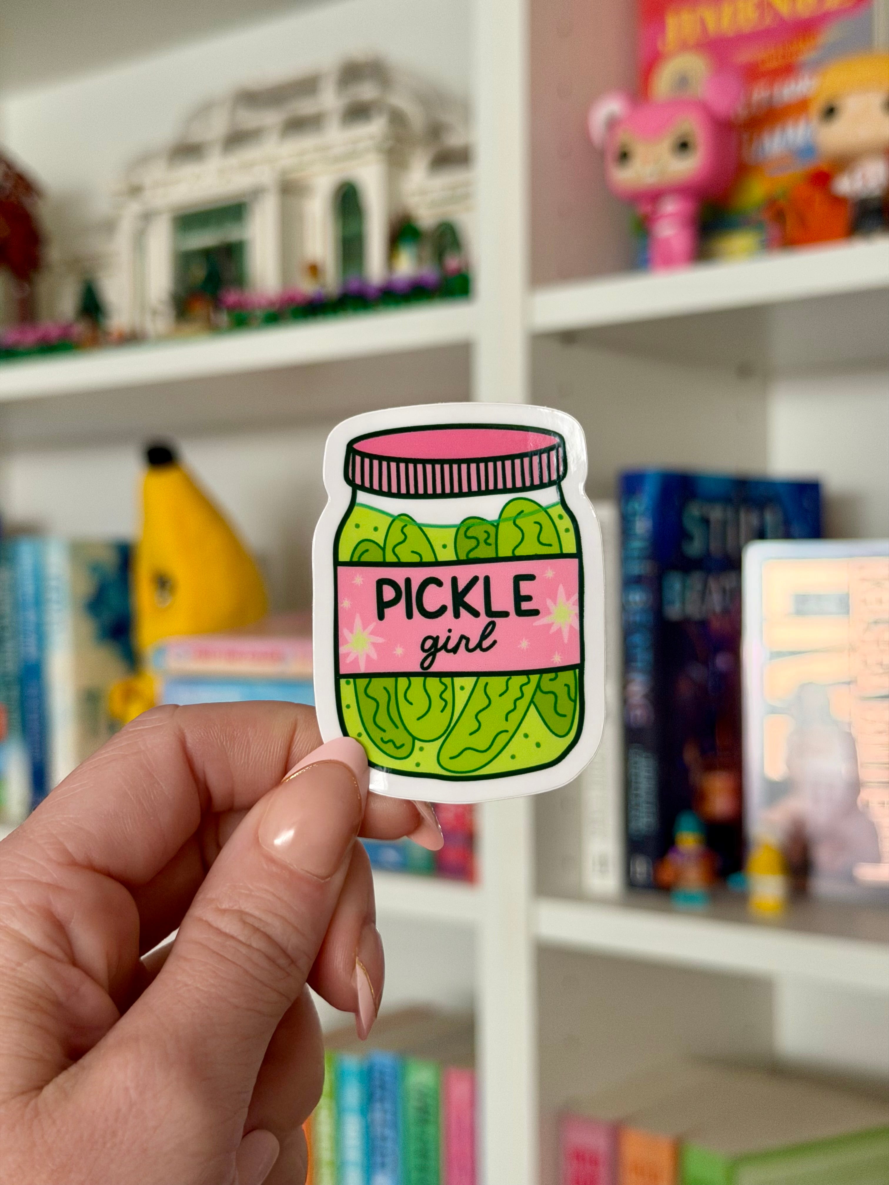 Pickle Girl Sticker