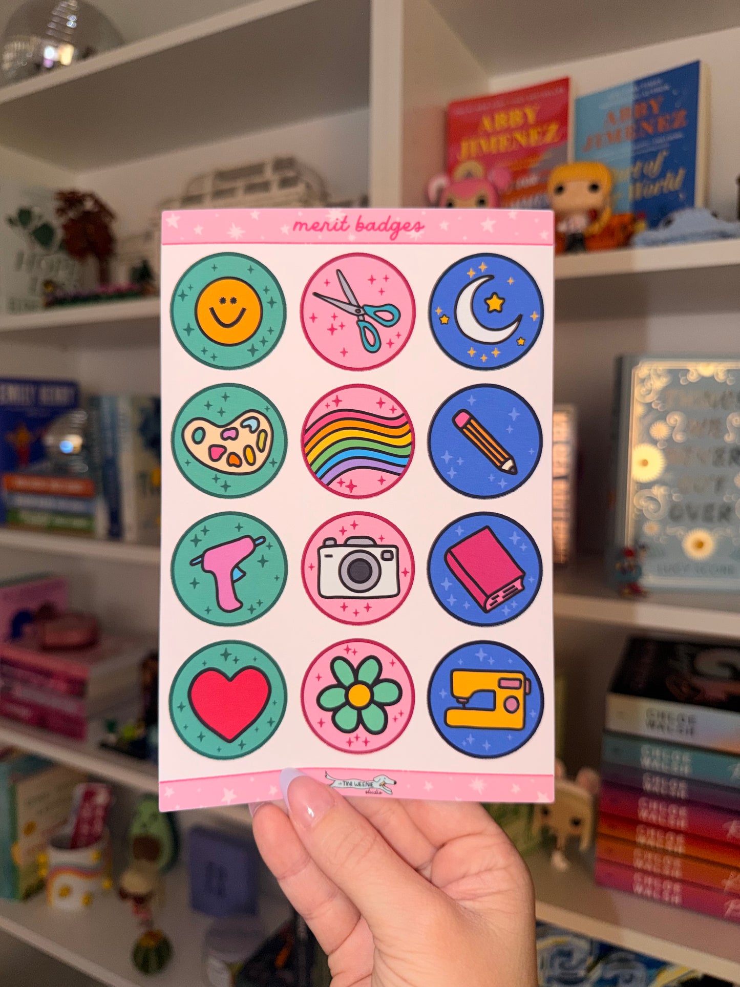 Merit Badge Sticker Sheet