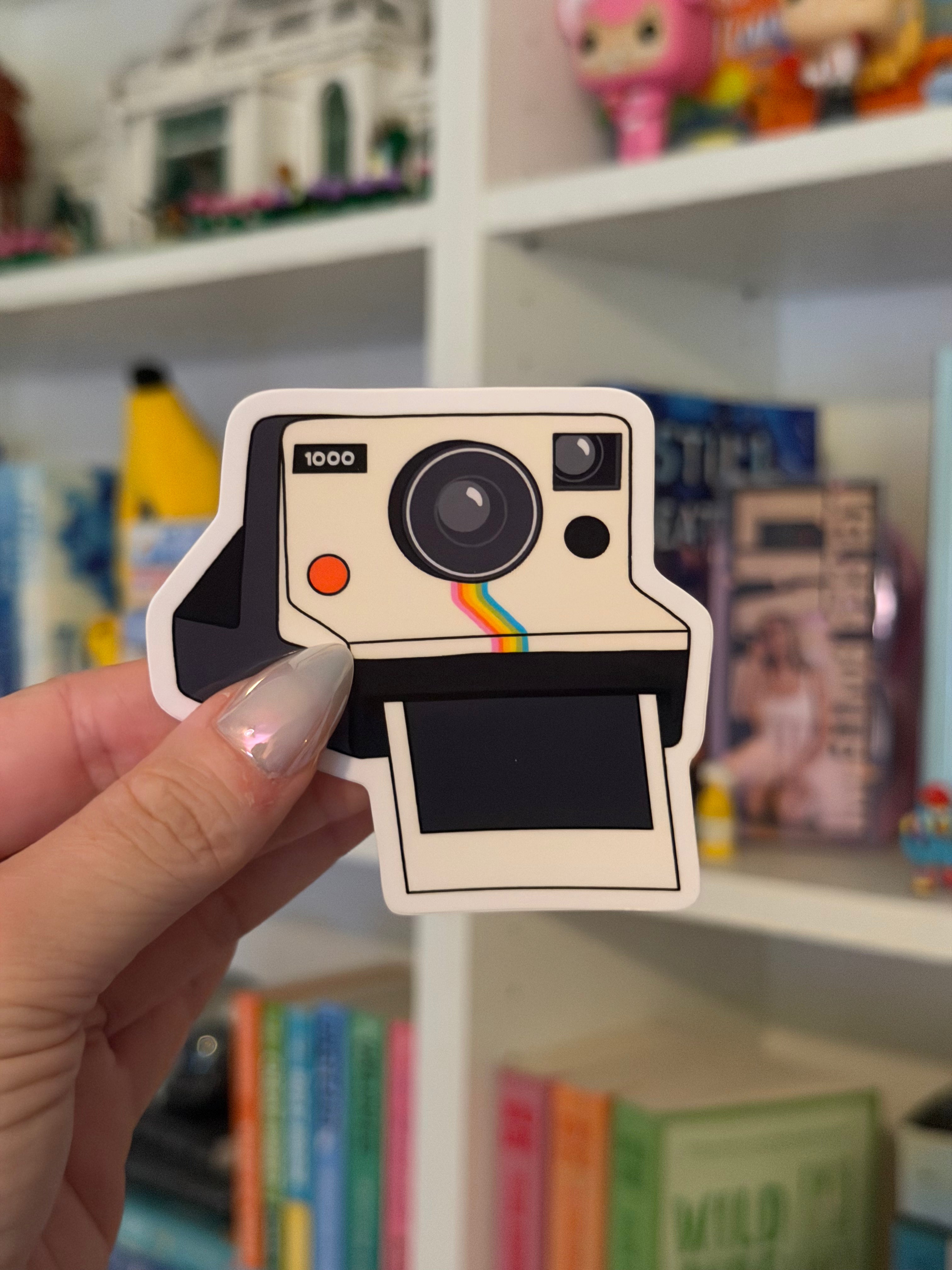 May Polaroid Sticker