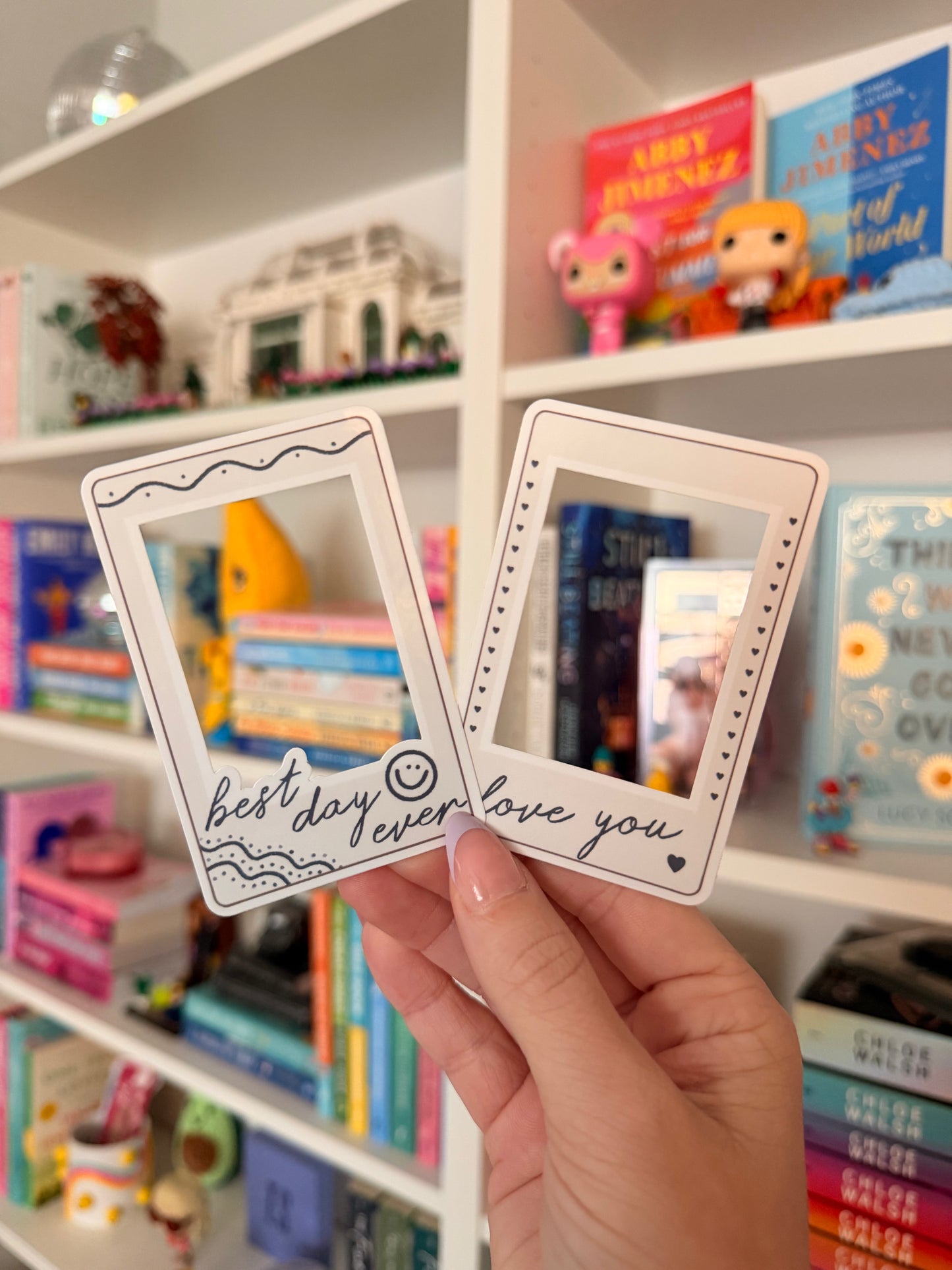 Polaroid Frame Sticker Pack (4 Stickers)