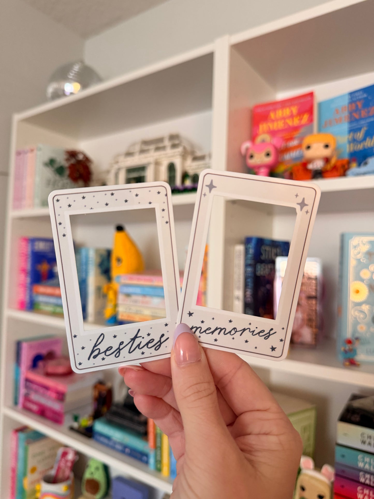 Polaroid Frame Sticker Pack (4 Stickers)