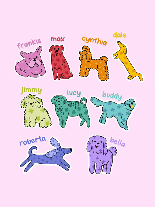 Doodle Dog Sticker Pack